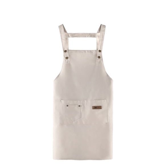 All Pure Polyester Apron Advertising LOGO Printing Manicure Waist Home Kitchen Restaurant Work Clothes Work Apron Women Pockets Mens Apron Cooking Womens Apron with Pockets Owl Chef Jacket for Women