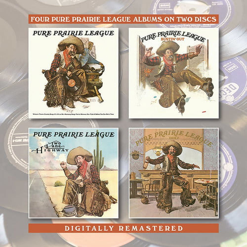 BGO - BEAT GOES ON Pure Prairie League - Pure Prairie League / Bustin Out / Two Lane Highway / Dance - Music & Performance - CD