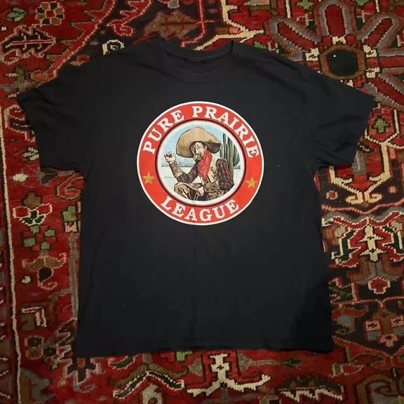 Pure Prairie League Tour Album Gift For Fan S to 5XL Black T-shirt | eBay