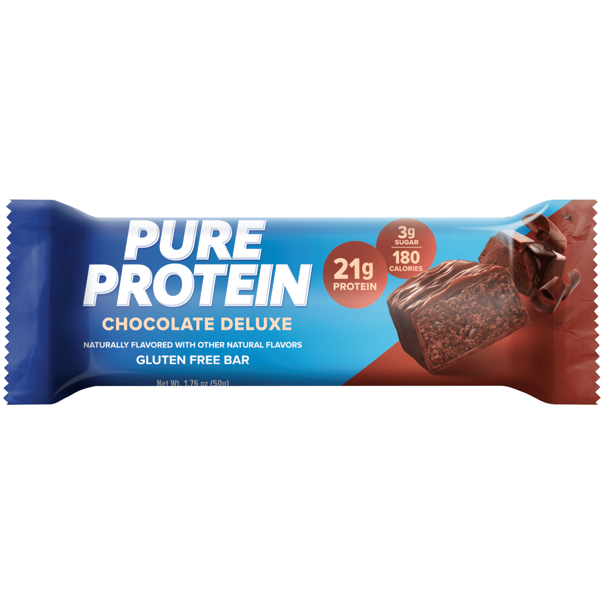 Pure Protein Bars, Chocolate Deluxe, 21g Protein, 1.76 oz, 1 Ct