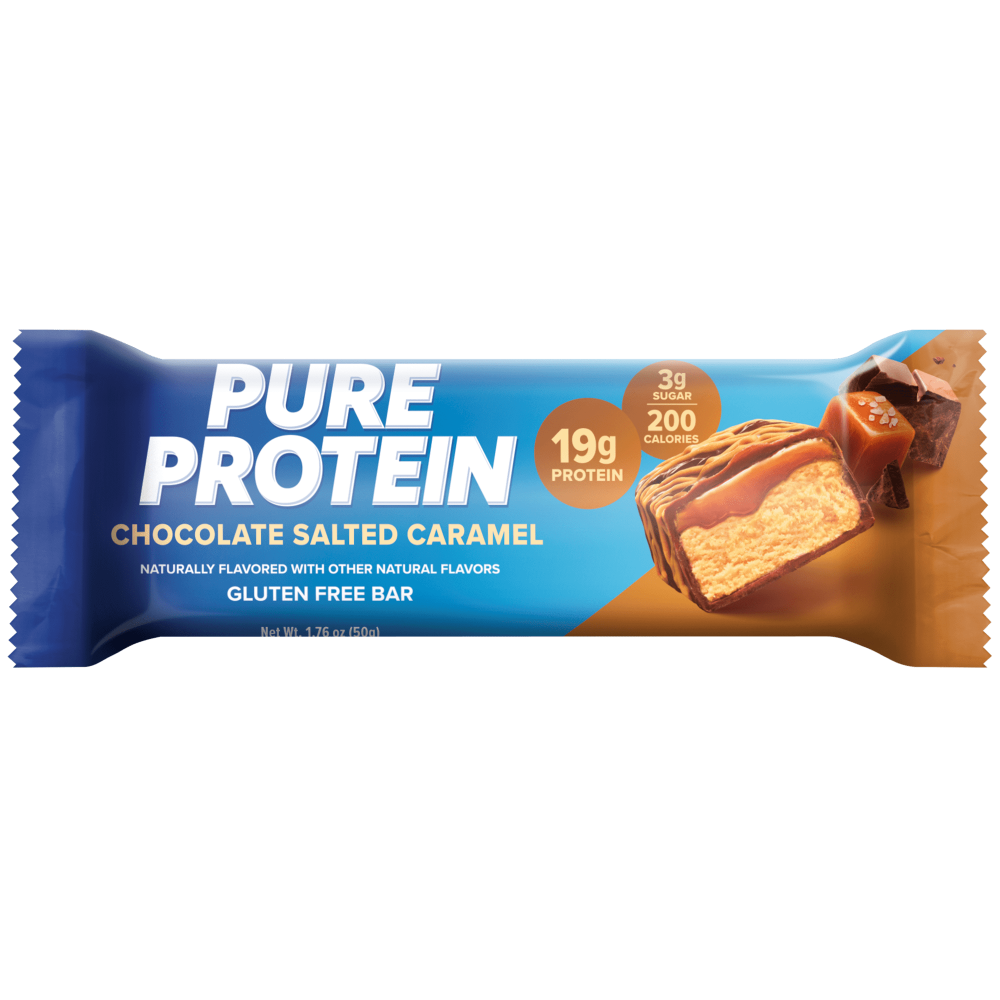 Pure Protein Bars, Chocolate Salted Caramel, 20g Protein, 1.76 oz, 1 Ct