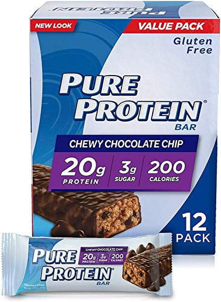 Pure Protein Bars, High Protein, Nutritious Snacks to Support Energy