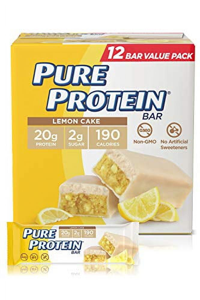 Pure Protein Bars, High Protein, Nutritious Snacks to Support Energy