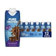 Pure Protein Chocolate Protein Shake, 30g Complete Protein, Ready to