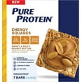thumbnail image 1 of Pure Protein Energy Squares, Sweet & Salty Peanut Butter, 12g Protein, 7 Ct, 1 of 2