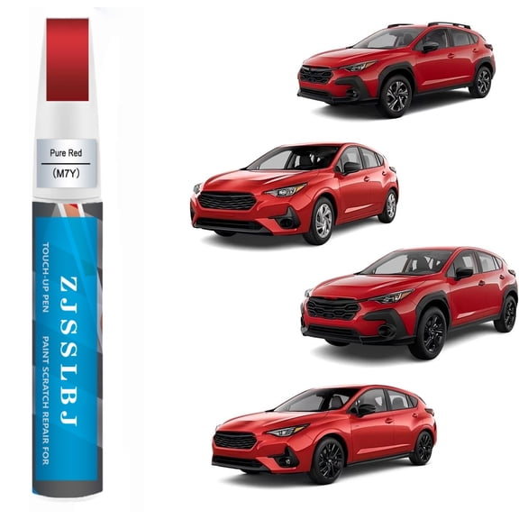 Pure Red(M7Y) Touch up Paint Compatible with Subaru, Premium Car Scratch Remover for Deep Scratches, Car Paint Pen Scratch Repair Two-In-One Touch Up Paint