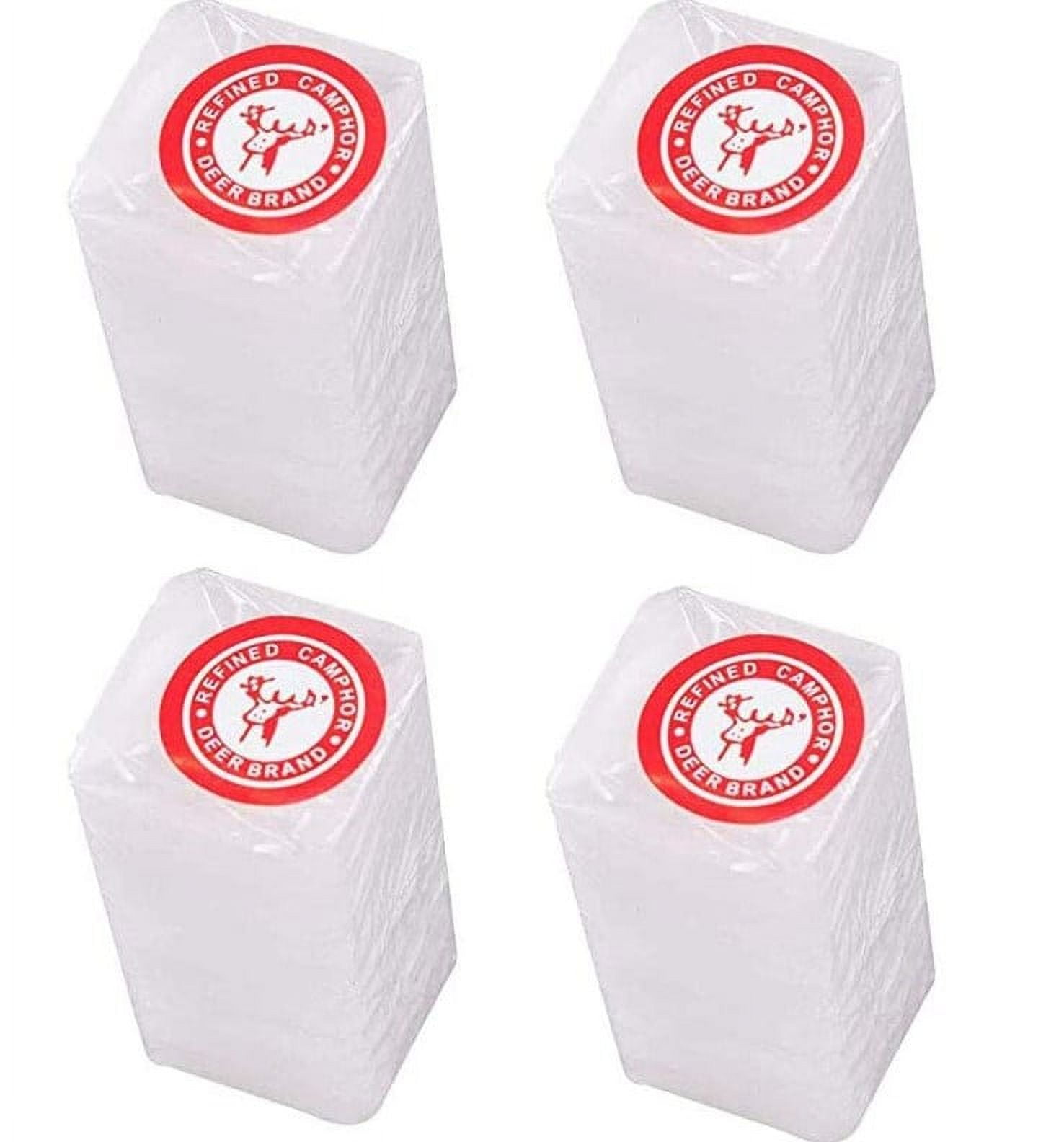 Deer Brand Pure Refined Camphor Blocks for Tarnish and Rust Prevention