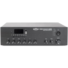 Pure Resonance Audio MA60BT 60W Commercial Mixer Amplifier with Bluetooth
