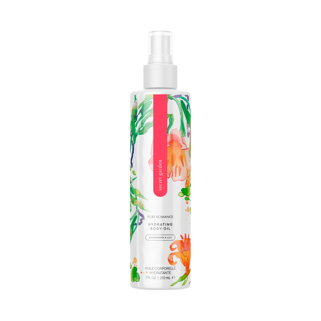 Pure Romance Hydrating Body Oil Secret Garden