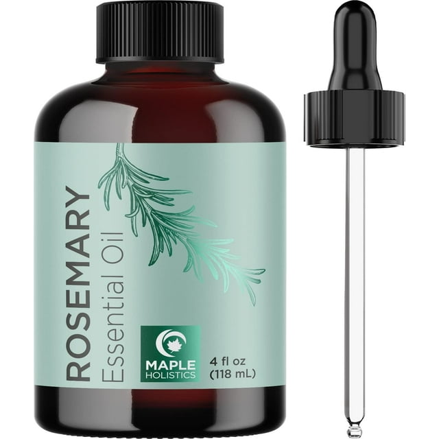 Pure Rosemary Oil for Hair and Body - Maple Holistics Rosemary ...