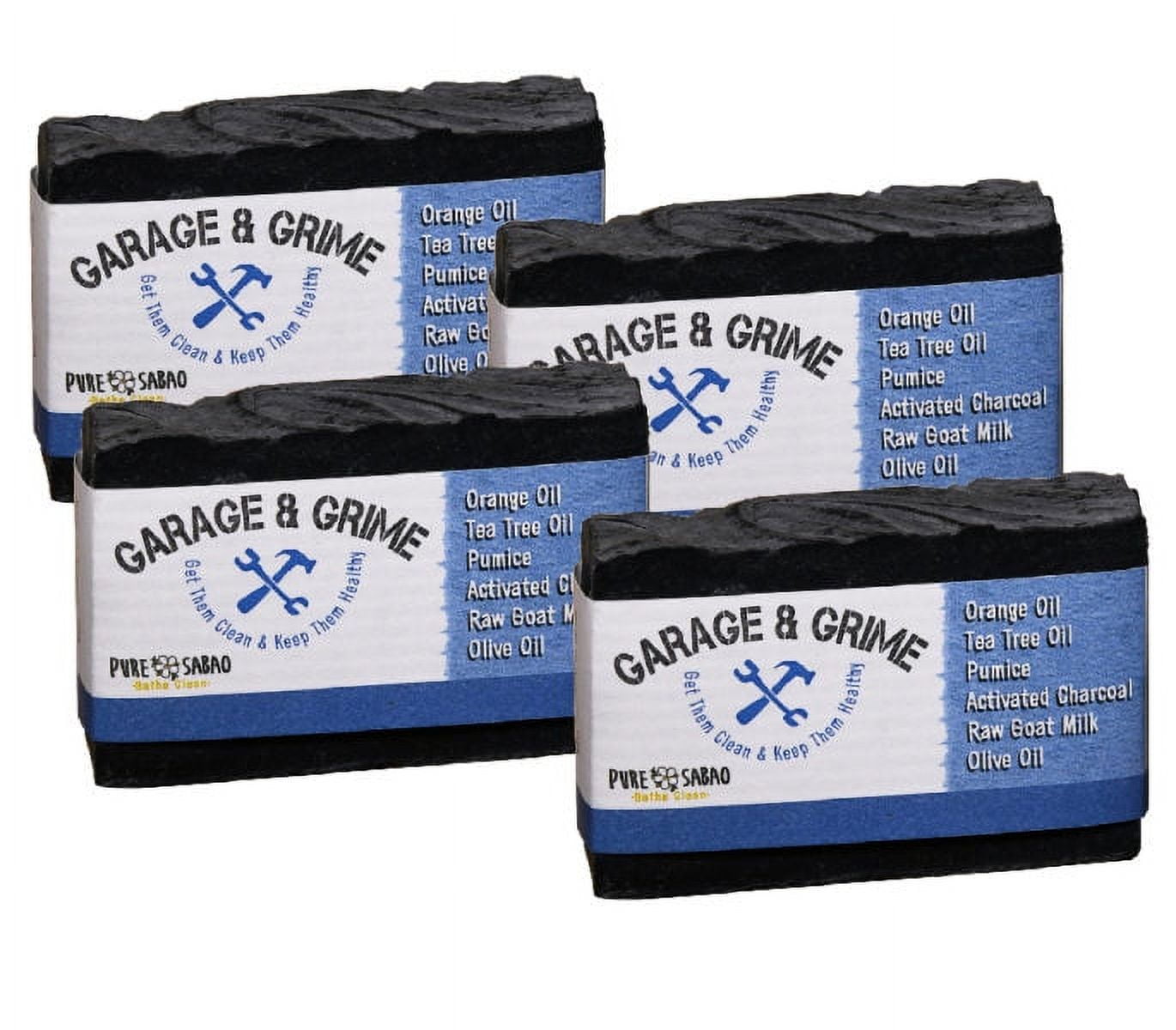Pure Sabao Garage & Grime Goat Milk Soap, for Really Dirty Hands