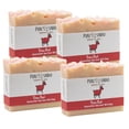 thumbnail image 1 of Pure Sabao – Rosebud - Goat Milk Soap - 4 Pack – Rose Oil, Natural Handmade Soap for All Skin Types, 1 of 5
