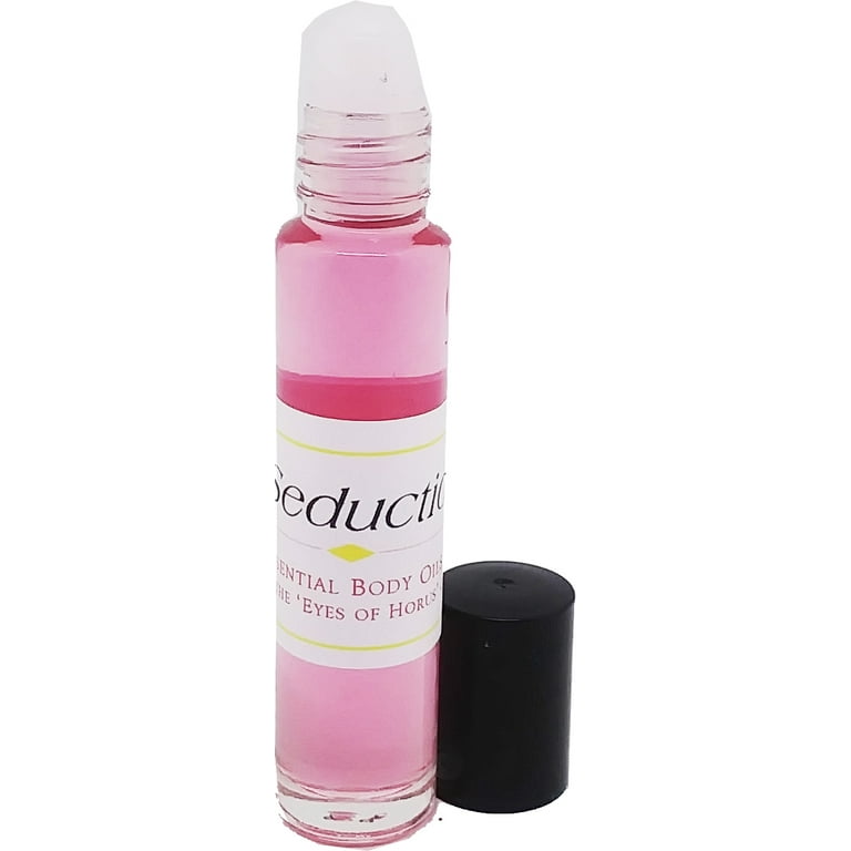 Pure Seduction - Type For Women Perfume Body Oil Fragrance [Roll-On - Clear  Glass - Hot Pink - 1/4 oz.] 
