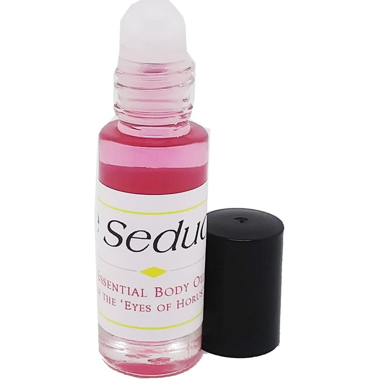Pure Seduction - Type For Women Perfume Body Oil Fragrance [Roll-On - Clear  Glass - Hot Pink - 1/8 oz.]
