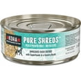 Pure Shreds Duck Entrée for Cats, Single Meat High Protein Wet Cat Food, 5.5oz Cans (Pack of 12