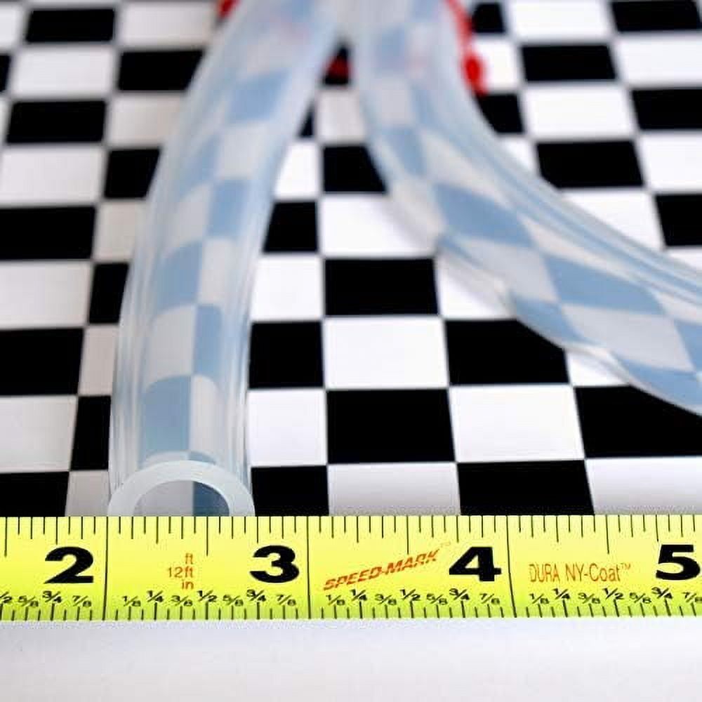 Pure Silicone Tubing 1/2" ID X 3/4" OD High Temp KinkFree Hose