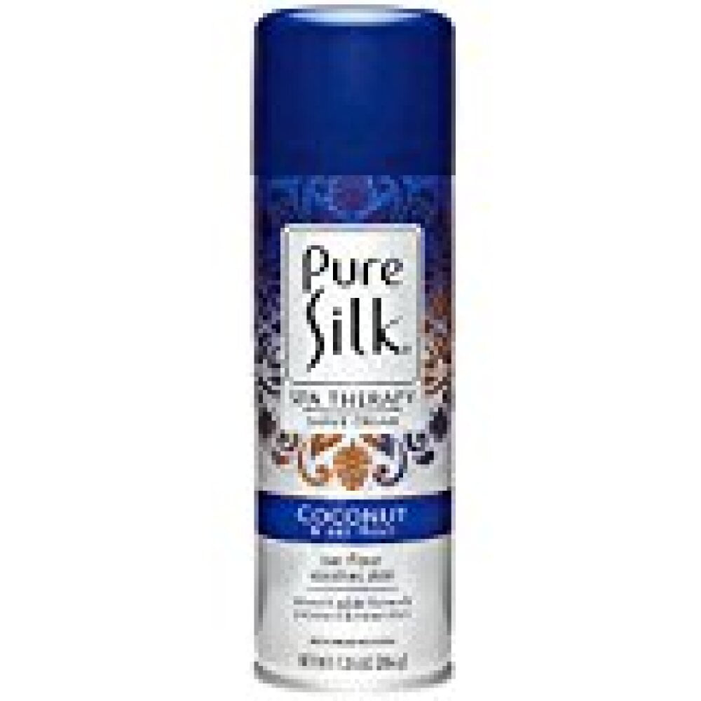 Pure Silk Shave Cream Coconut Oat Flour (Pack of 10)