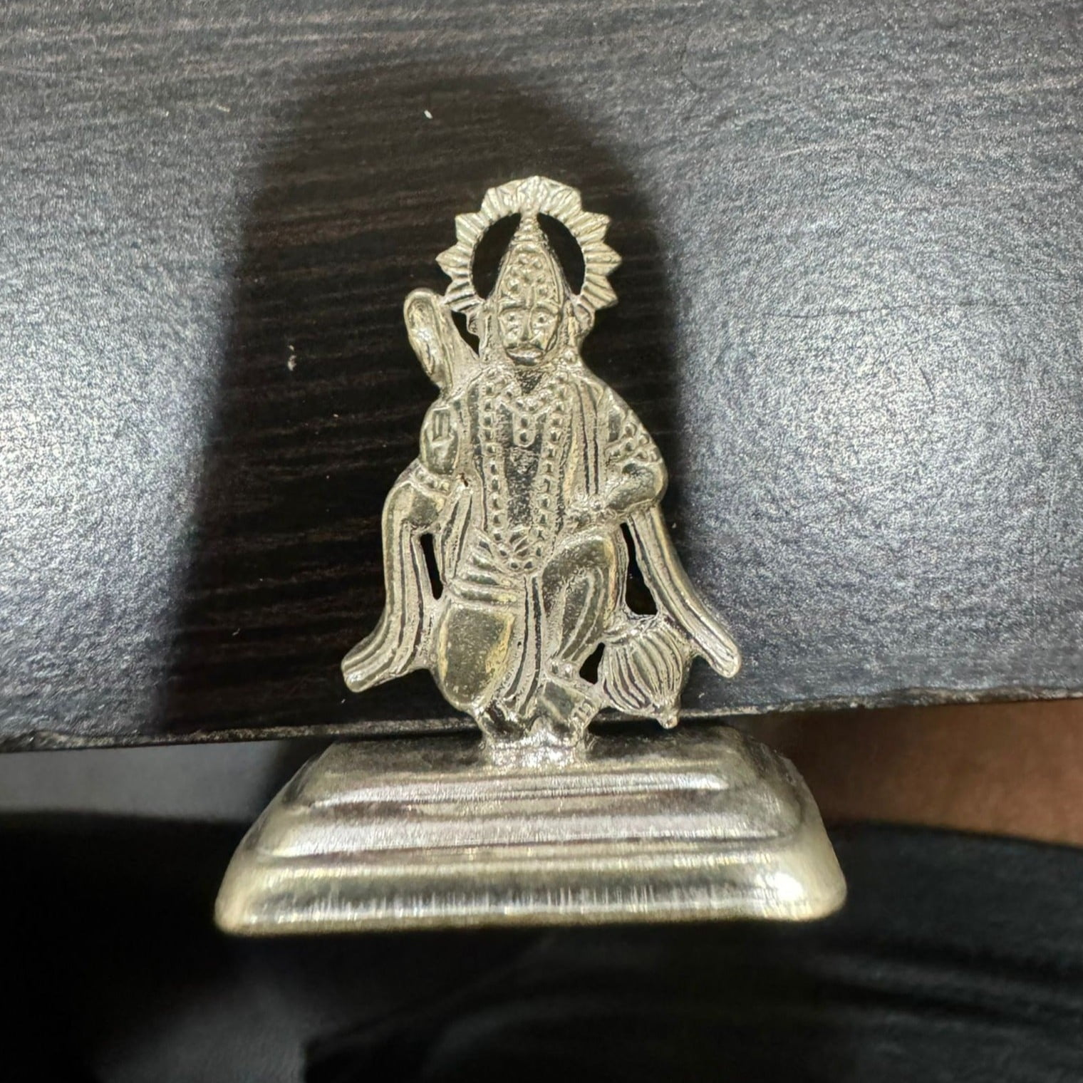 Pure Silver Hanuman Statue, Bajrangbali Murti, Maruthi Idol, Bhagwan
