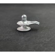 Pure Silver Shiva Lingam 17g for Pooja, Home Temple, Abhishek & Religious Worship