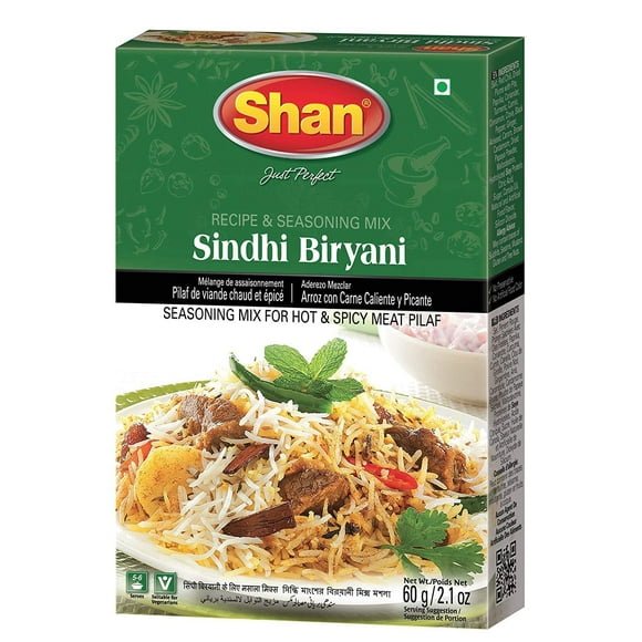Pure Sindhi Biryani Masala Powder By Shan 60gm, 2.1 Ounce | Pack Of 3