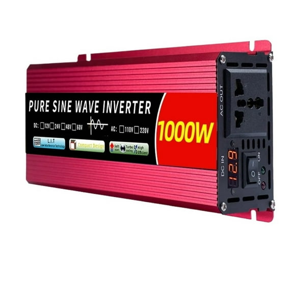 Pure Sine Wave Inverter 1000W 1600W 12v/24v 110/220 DC To AC 50/60HZ ...