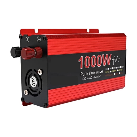 Pure Sine Wave Inverter 1000W 2000W 3000W DC 12V To AC 110 50/60HZ Solar Car Inverters
