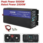 Pure Sine Wave Inverter 12V 24V 48V 60V 72V To AC 5000W 4000W Solar Power Inverter 50HZ/60HZ Voltage Converter ,Protect Your Appliances