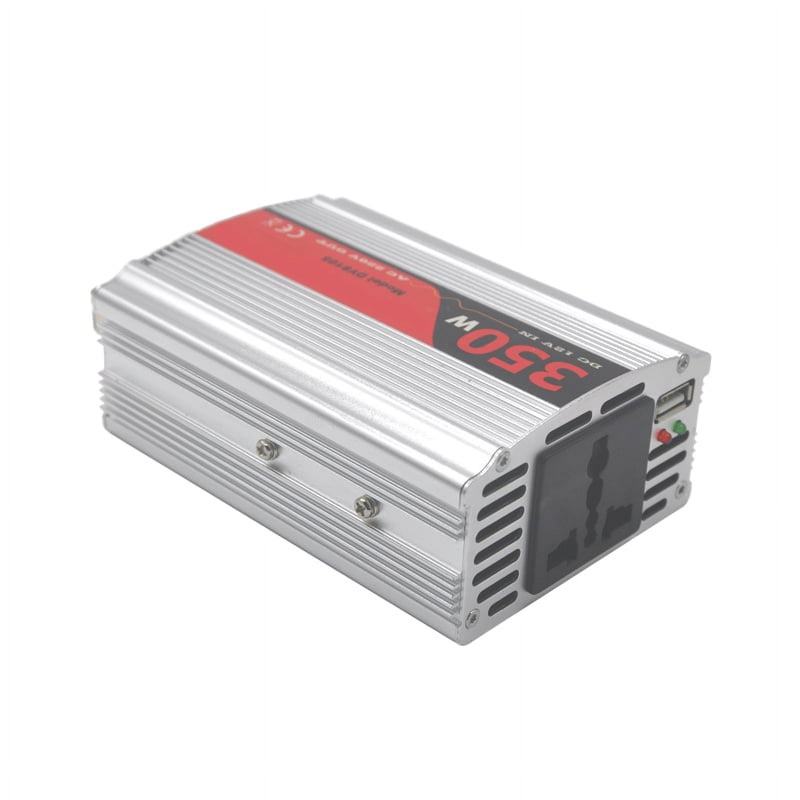 Pure Sine Wave Inverter 24V to AC 110V 350W Transformer Photovoltaic Solar Power Converter Car Home with USB Port