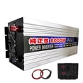 thumbnail image 1 of Pure Sine Wave Inverter 5000W 6000W 8000W Pure Sine Wave Inverter DC 12V 24V To AC 220/110 50Hz 60Hz Voltage Converter Big Power Dual Output Solar Inverter ,Wide Usage, 1 of 5