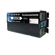 Pure Sine Wave Inverter DC 12/24/48/60/72V TO AC V Off Grid Solar Inverter Converter Transformer for Car Home ,Protect Your Appliances