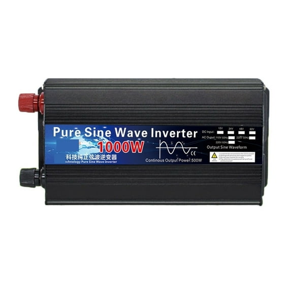 Pure Sine Wave Inverter DC 12V 24V to AC 500W 1000W 2000W Power Converter Booster For Car Household DIY ,Powerful Output