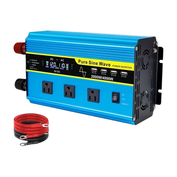 Pure Sine Wave Inverter DC24V-AC110 V 4000W Power Inverter
