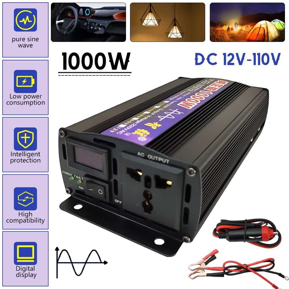 1000W 12VDC RV Power Inverter