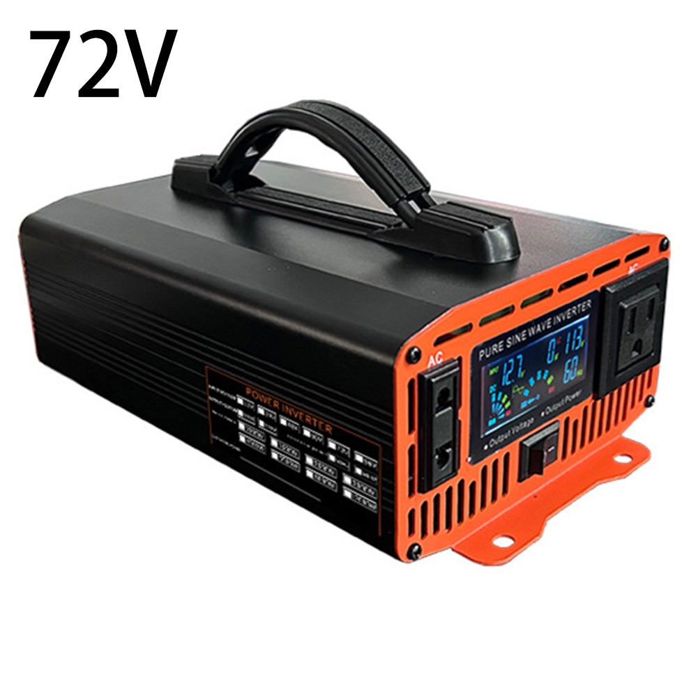 Pure Sine Wave Power Inverter 2500W 50Hz Dc 12V24V48V60V72V Ac 220V 72V