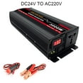 Pure Sine Wave Power Inverter 3000W DC 12v 24v To AC 220V For Solar