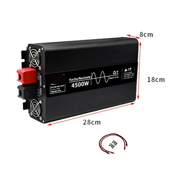 Pure Sine Wave Solor Inverter 3000W 3500W 4500W 7000W 10000W 12V 220 50/60Hz Frequency Converter For Home AC Voltage Uninterruptible Power Supply ,High Power