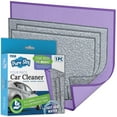 thumbnail image 1 of Pure-Sky Ultra Microfiber Car Towels - 4-Piece Car Cleaning Set  JUST ADD Water No Detergents Needed  Includes, Interior Microfiber Cleaning Cloth, Body Non-Scratch Towel, Windows Streak Free Towel, 1 of 10