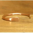thumbnail image 1 of Pure Solid Copper Cuff Bracelet For Women and Men Arthritis Copper Bangle, 1 of 4