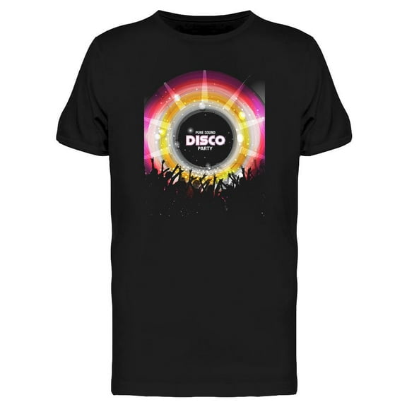 Pure Sound, Disco Party T-Shirt Men -Image by Shutterstock, Male x-Large