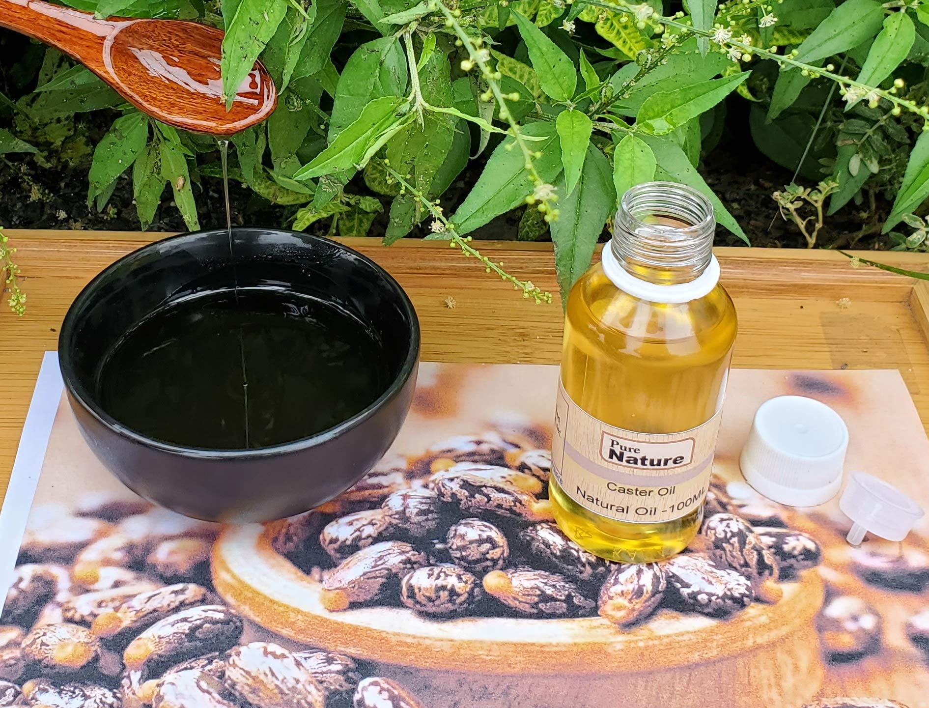 Pure Source India Caster Oil, Natural Caster Oil, Undiluted Arandi