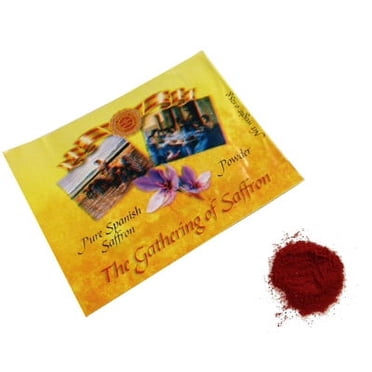 The Gathering of Saffron Brand Saffron, Pure Spanish, 1 Ounce - Walmart.com