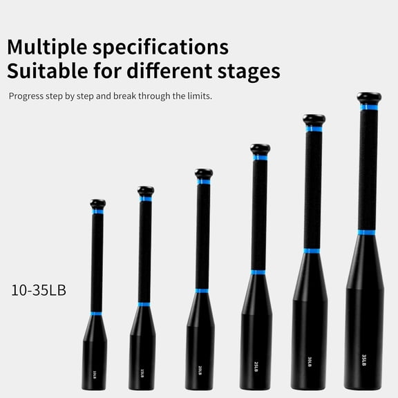 Pure Steel Fitness Barbell - 10LB to 35LB Weight Set for Full Body Workout, Strength Training, Home Gym Equipment with Anti-Slip Grip