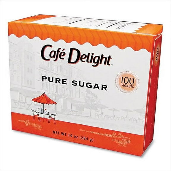 Pure Sugar Packets, 0.10 Oz Packet, 100 Packets/box | Bundle of 10 Boxes