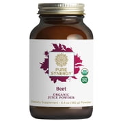 Pure Synergy Beet, Organic Juice Powder, 6.4 oz 180 g
