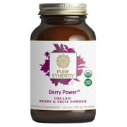 Pure Synergy Berry Power , Organic Berry & Fruit Powder, 5.3 oz 150 g