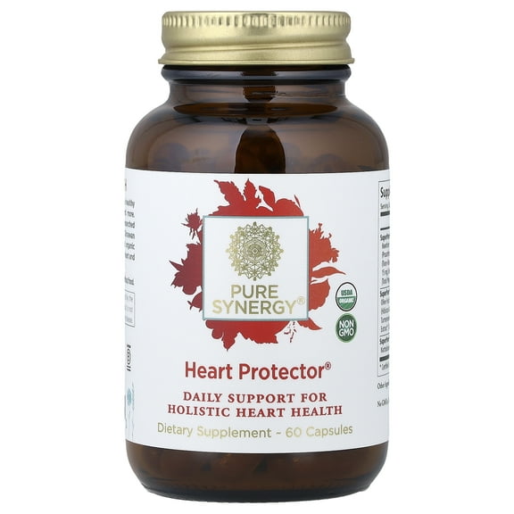 Pure Synergy Heart Protector, 60 Capsules