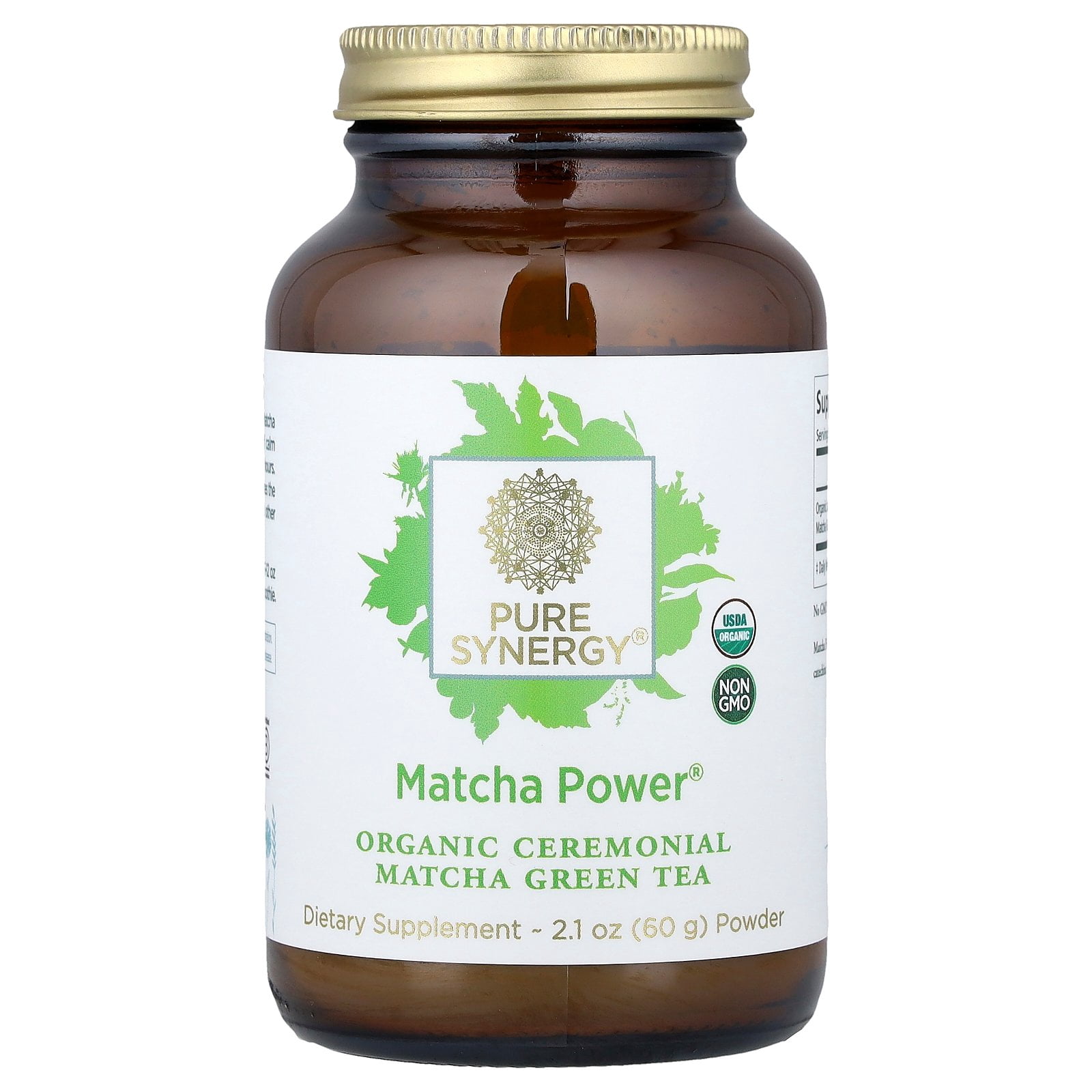 Pure Synergy Matcha Power, 2.1 oz (60 g)