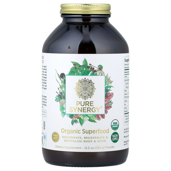Pure Synergy Organic Superfood Powder, 12.5 oz (354 g)