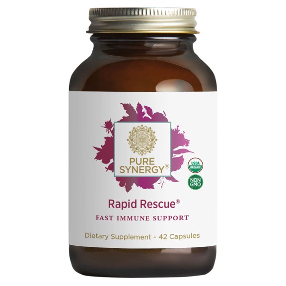 Pure Synergy Rapid Rescue, 42 Capsules