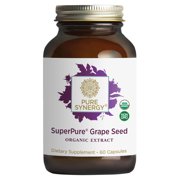 Pure Synergy SuperPure  Grape Seed, 60 Capsules